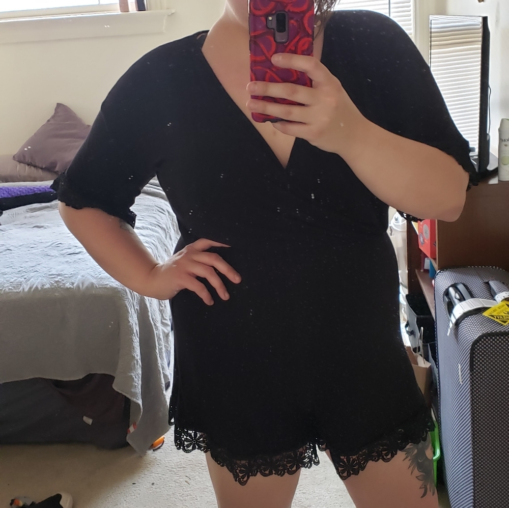 Crochet Wrap Romper